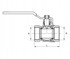 DIAMOND Kuglasti ventil 2" standardni